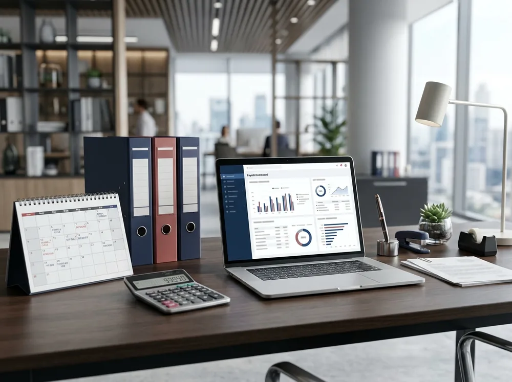 Payroll management workspace